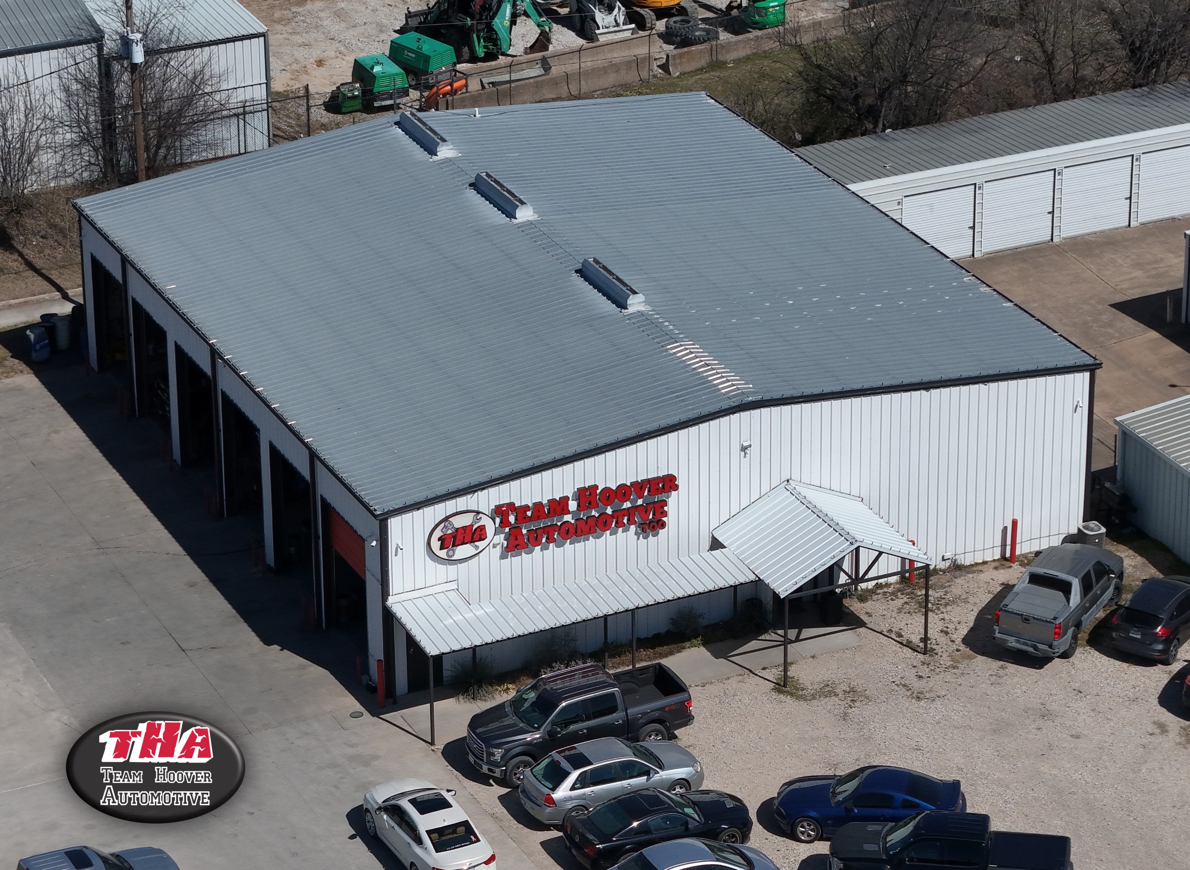Team Hoover Automotive building exterior in Burleson, TX